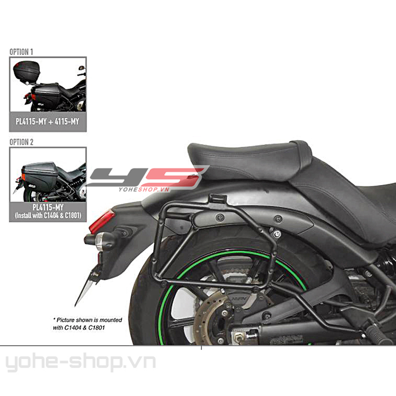 Baga Hông Givi Cho Kawasaki Vulcan S650 