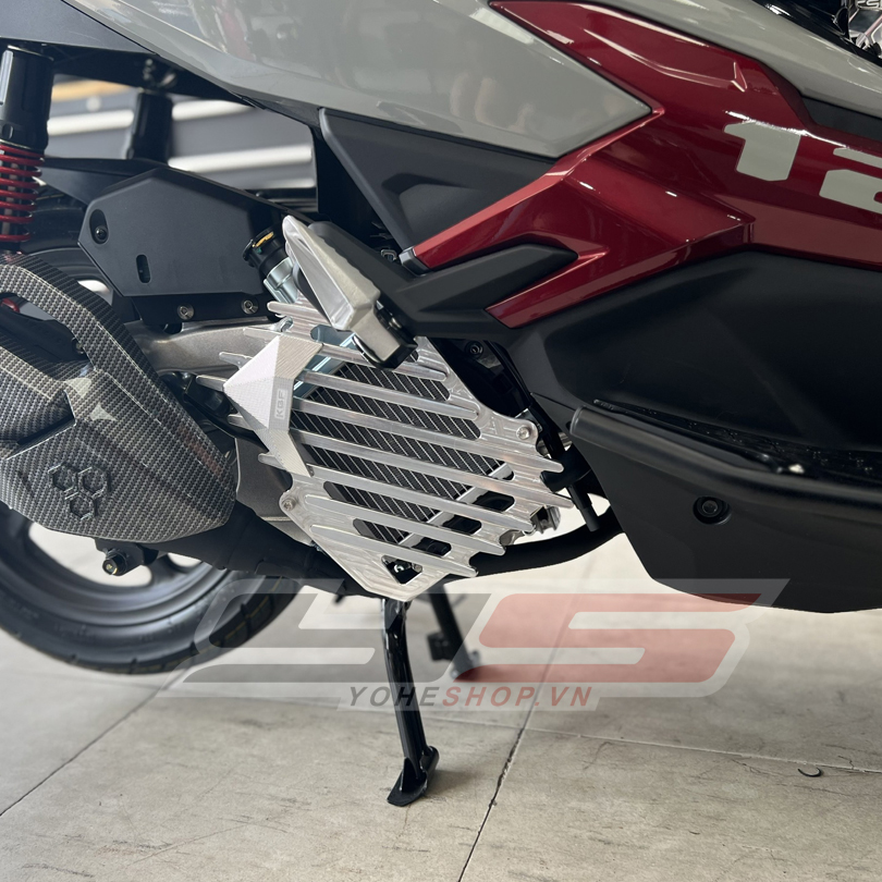 Che Két Nước Nhôm CNC KBF Cho Xe Air Blade