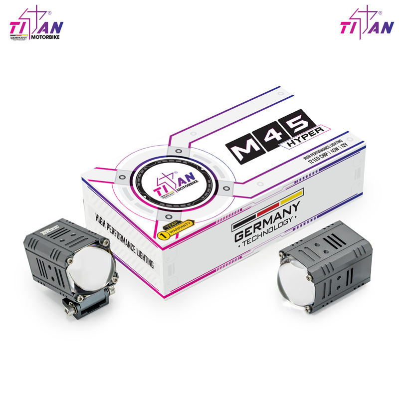 Đèn Trợ Sáng Bi Cầu Titan M45 Hyber ( 1 cặp)