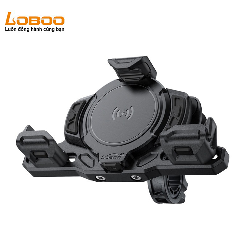 Kẹp Điện Thoại Loboo P02S - Chân Kính/Ghi Đông