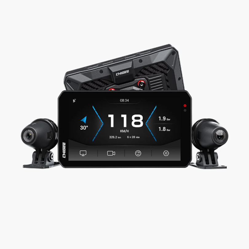 Màn Hình Dẫn Đường Chigee AIO-5 EVO Kèm 2 Camera