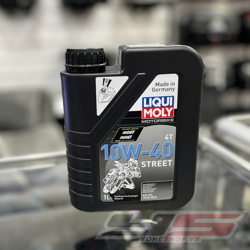 Nhớt Liqui Moly Motorbike Street 4T 10W40 1L