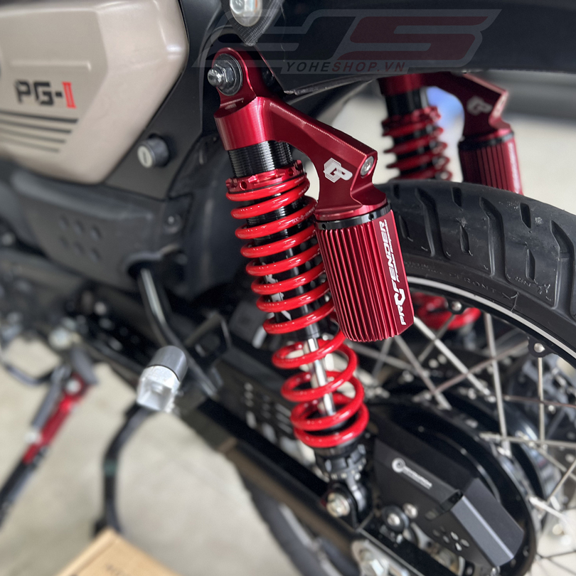 Phuộc Profender Air Series - Yamaha PG1 - Có Bình Dầu 1 Tăng Chỉnh