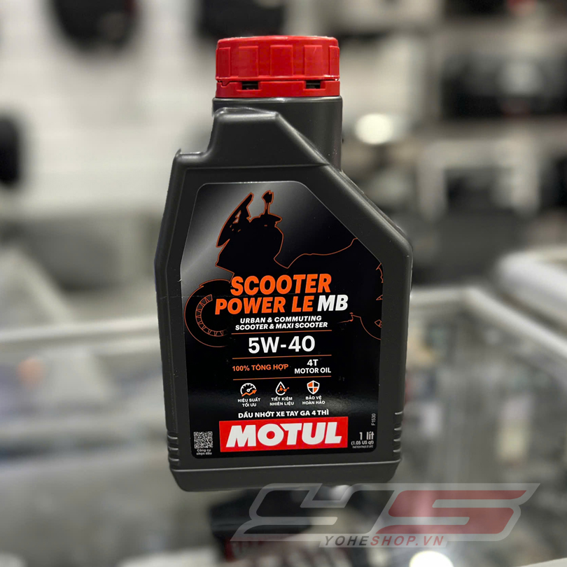 Nhớt Motul Scooter Power LE 5W40 1L
