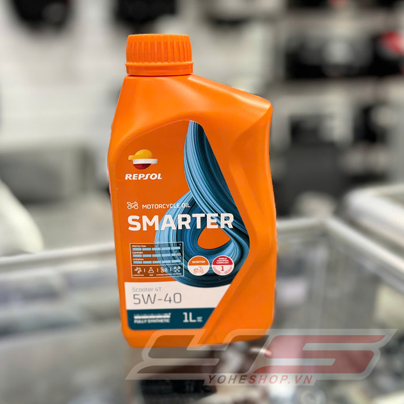 Nhớt Repsol Smarter Scooter 4T 5W-40 1L